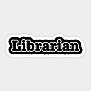Librarian Sticker